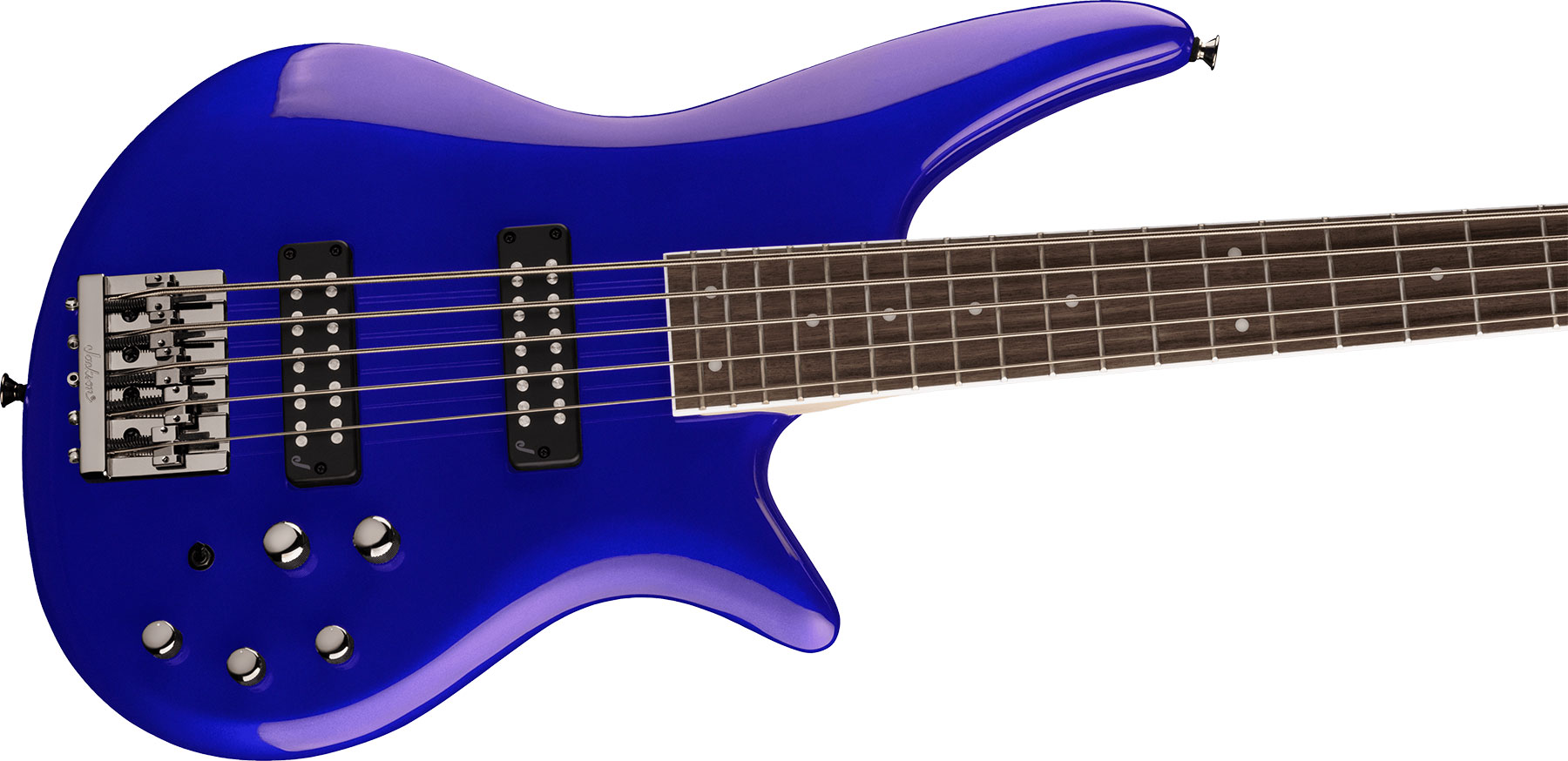 Jackson Spectra Bass Js3v 5c Active Lau - Indigo Blue - Solidbody E-bass - Variation 2