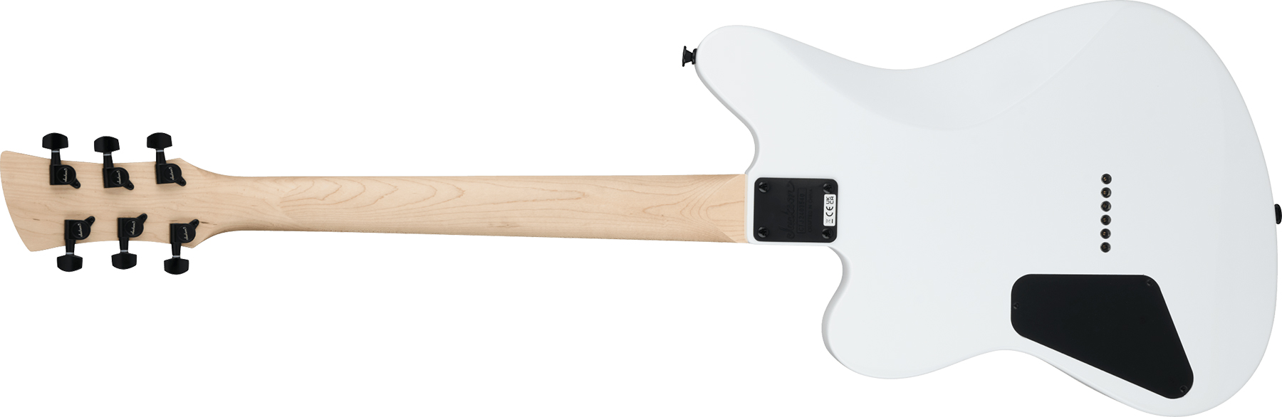 Jackson Surfcaster Js22 Ht 2h Ama - Snow White - Retro-Rock-E-Gitarre - Variation 1