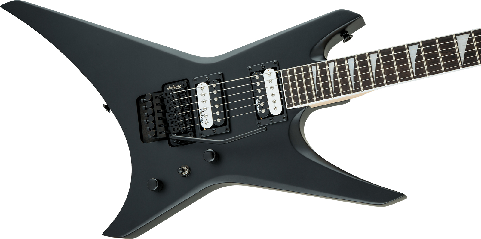 Jackson Warrior Js32 2h Fr Ama - Satin Black - E-Gitarre aus Metall - Variation 2