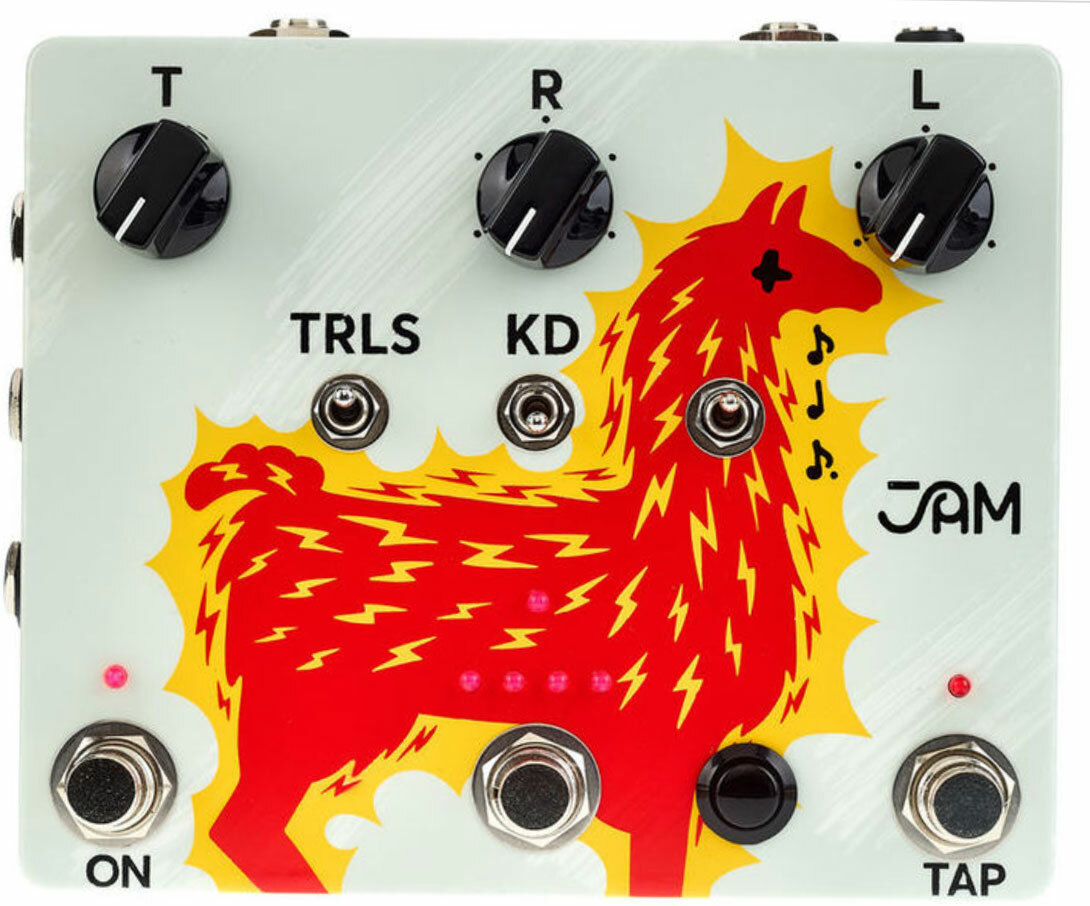 Jam Delay Llama Xtreme - Reverb/Delay/Echo Effektpedal - Main picture