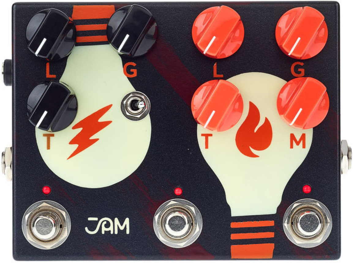 Jam Double Dreamer Dual Overdrive - Overdrive/Distortion/Fuzz Effektpedal - Main picture