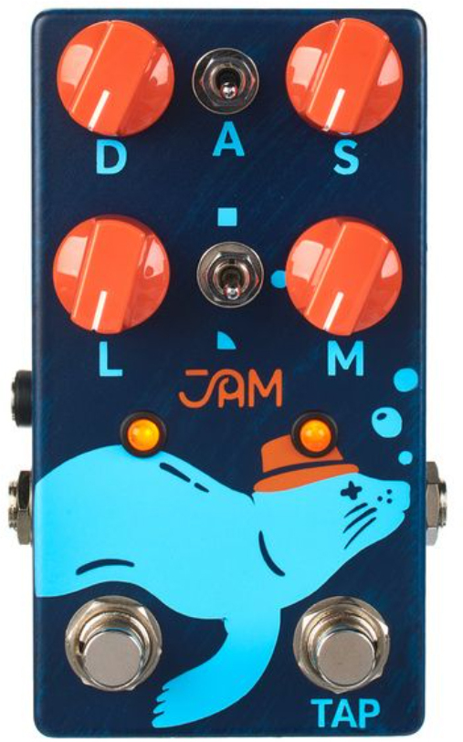 Jam Harmonious Monk Mk2 Tremolo - Modulation/Chorus/Flanger/Phaser & Tremolo Effektpedal - Main picture