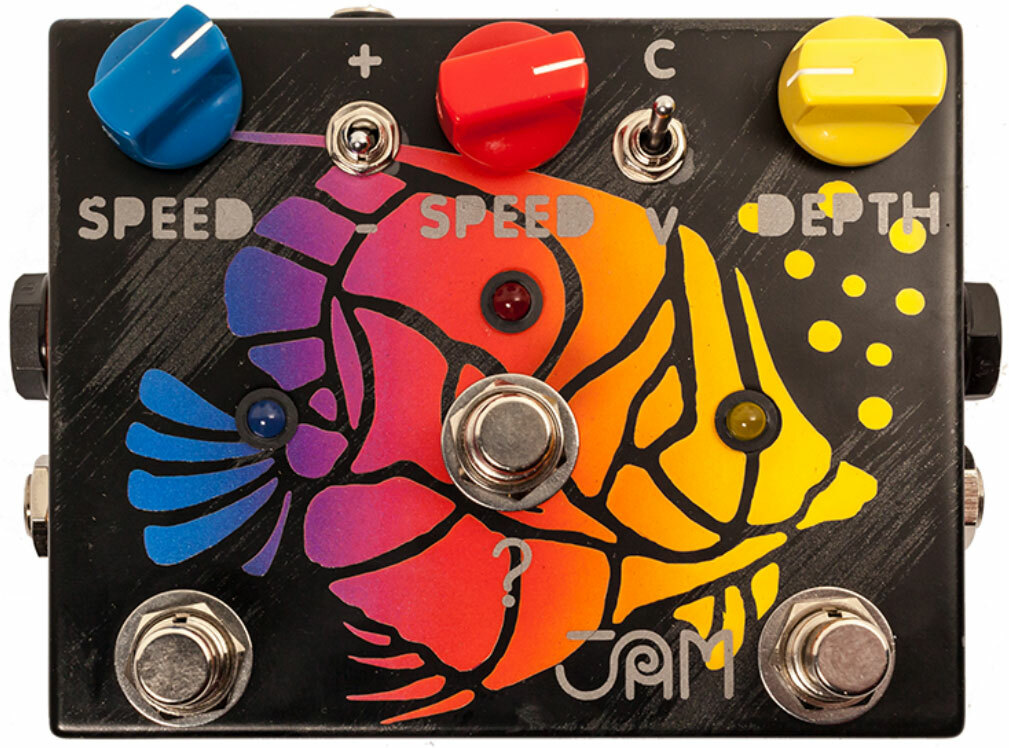 Jam Ripply Fall Bass Chorus Vibrato Phaser - Modulation/Chorus/Flanger/Phaser/Tremolo Effektpedal - Main picture