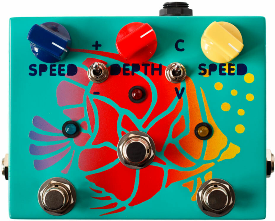 Jam Ripply Fall Chorus Vibrato Phaser - Modulation/Chorus/Flanger/Phaser & Tremolo Effektpedal - Main picture