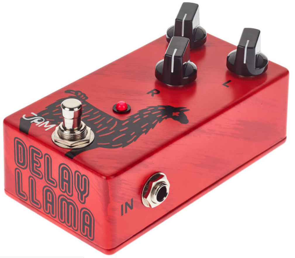 Jam Delay Llama Mk2 - Reverb/Delay/Echo Effektpedal - Variation 2