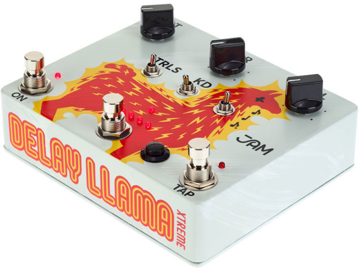 Jam Delay Llama Xtreme - Reverb/Delay/Echo Effektpedal - Variation 1