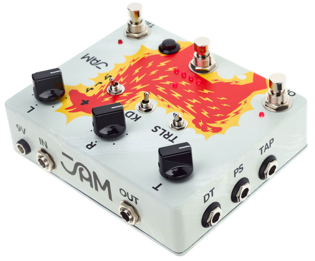 Jam Delay Llama Xtreme - Reverb/Delay/Echo Effektpedal - Variation 2
