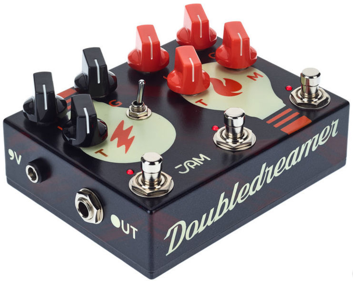 Jam Double Dreamer Dual Overdrive - Overdrive/Distortion/Fuzz Effektpedal - Variation 2