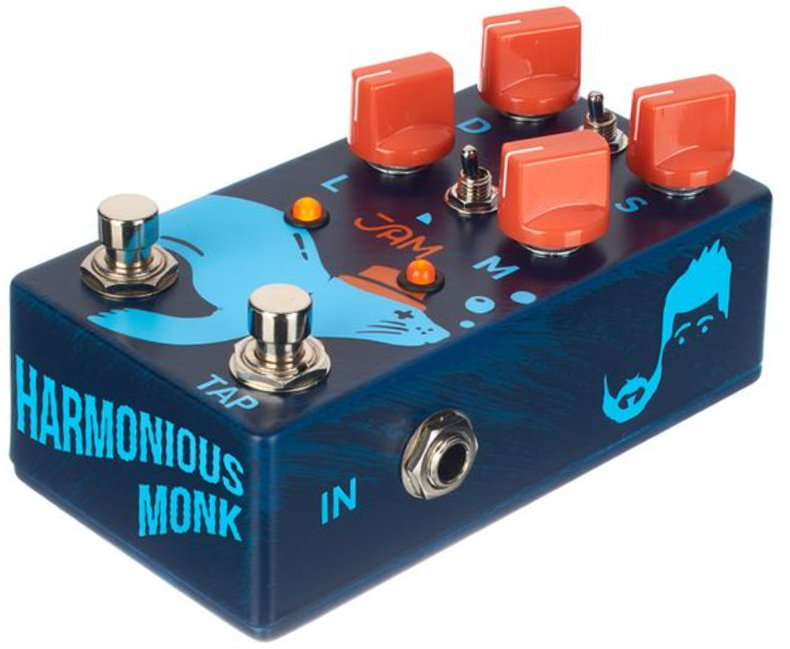 Jam Harmonious Monk Mk2 Tremolo - Modulation/Chorus/Flanger/Phaser & Tremolo Effektpedal - Variation 1