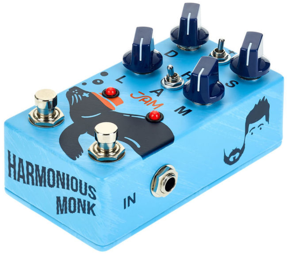 Jam Harmonious Monk Tremolo - Modulation/Chorus/Flanger/Phaser & Tremolo Effektpedal - Variation 1
