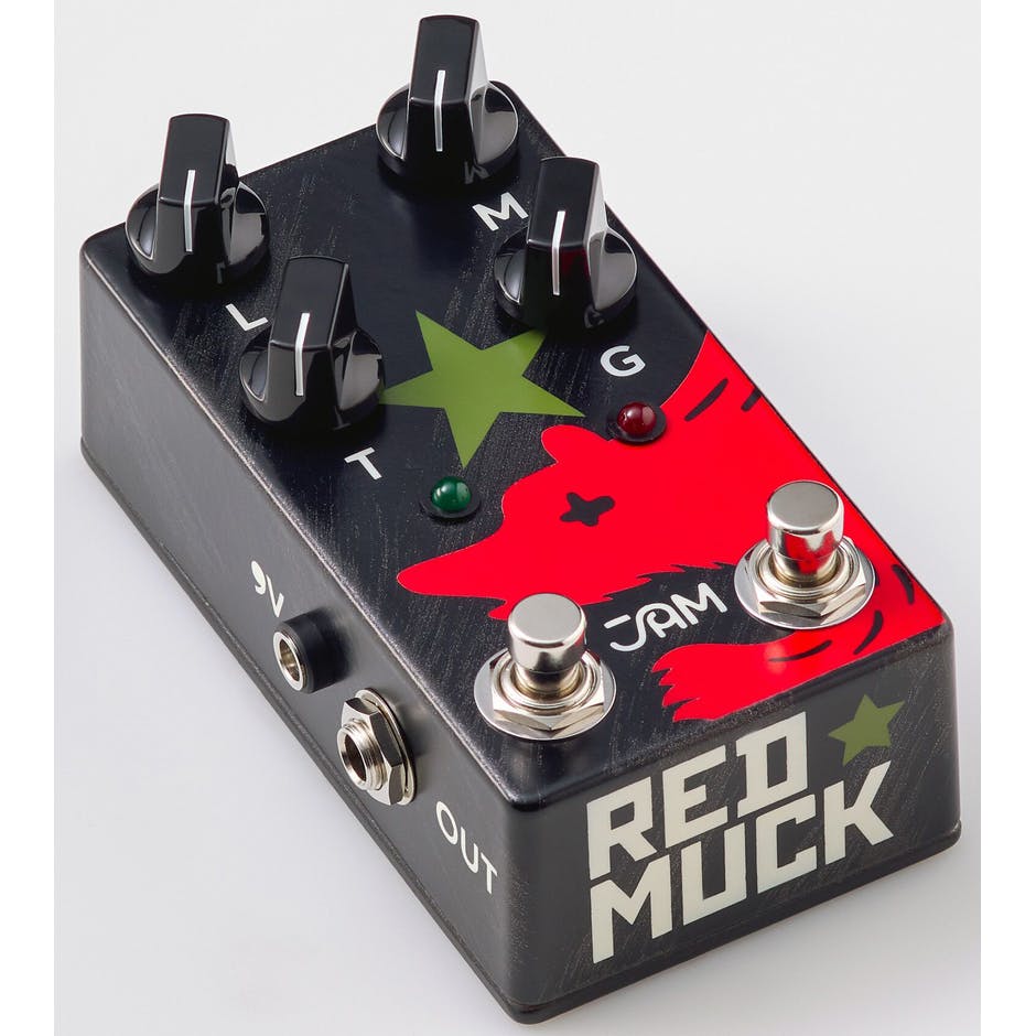 Jam Red Muck Bass Fuzz Distortion Mk2 - Overdrive/Distortion/Fuzz Effektpedal - Variation 2