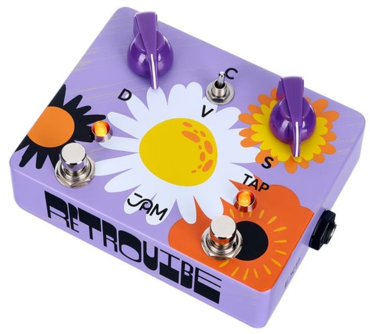 Jam Retrovibe Mk4 Uni Vibe - Modulation/Chorus/Flanger/Phaser & Tremolo Effektpedal - Variation 1