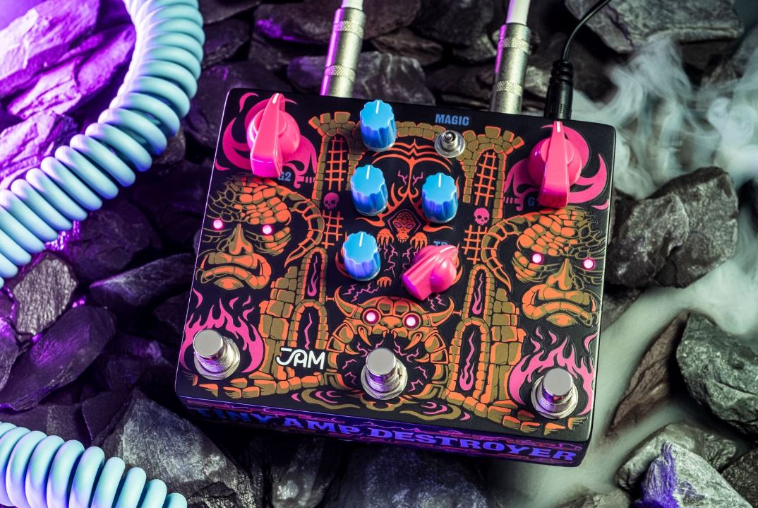 Jam Tiny Amp Destroyer - Overdrive/Distortion/Fuzz Effektpedal - Variation 1
