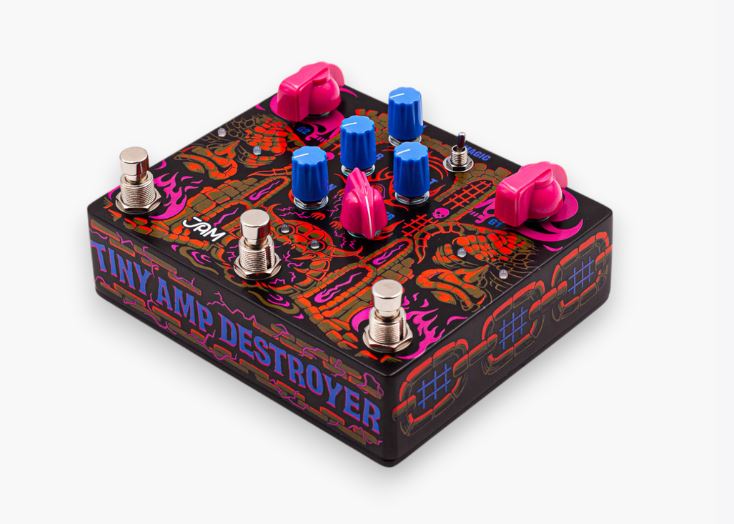 Jam Tiny Amp Destroyer - Overdrive/Distortion/Fuzz Effektpedal - Variation 4