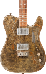 Semi-hollow e-gitarre James trussart Deluxe Steelguard Caster #17148 - Rust o matic