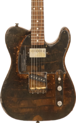 Semi-hollow e-gitarre James trussart SteelCaster #20034 - Rust o matic gator