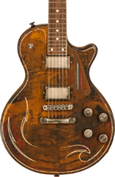 Single-cut-e-gitarre James trussart SteelDeville #21171 - Rust o matic pinstriped