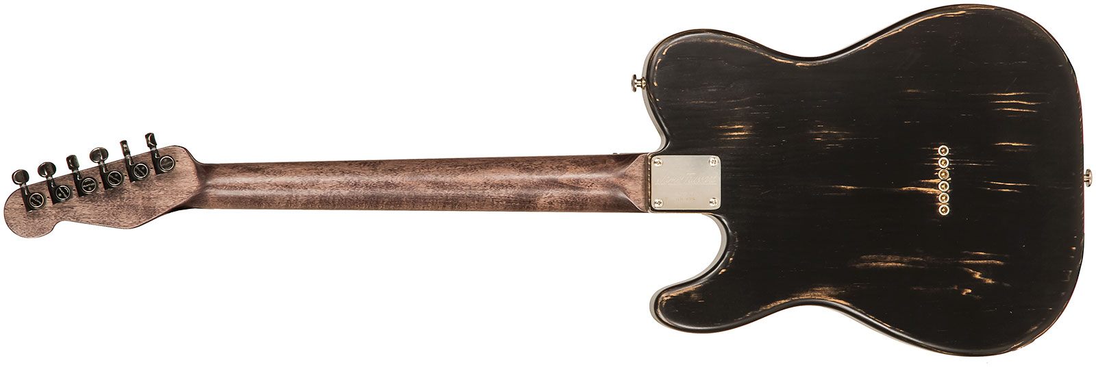James Trussart Steeltopcaster Sh Ht Eb #21135 - Antique Silver Paisley - E-Gitarre in Teleform - Variation 1