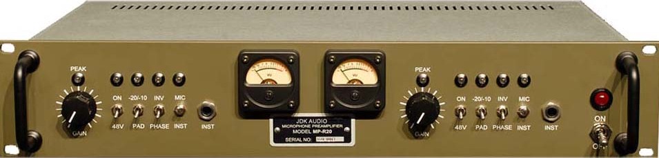 Jdk Audio Jdk R20 Stereo Rackable - Vorverstärker - Main picture
