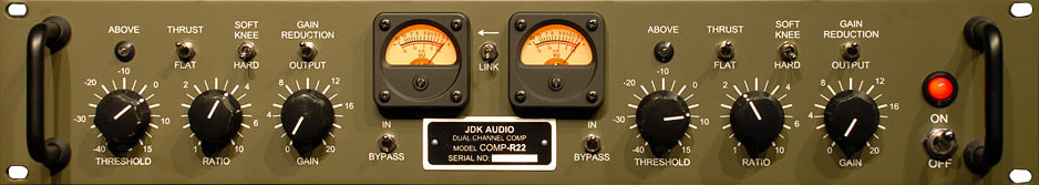 Jdk Audio Jdk R22 Stereo Rackable - Kompressor/Limiter Gate - Main picture