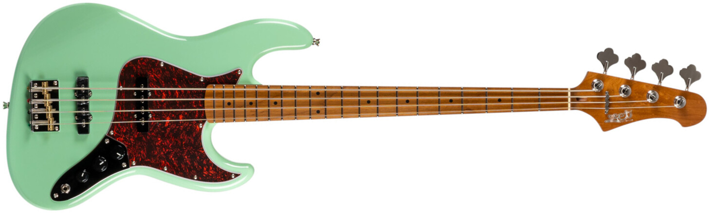 Jet Guitars Jjb300 Sfg Mn - Sea Foam Green - Solidbody E-bass - Main picture