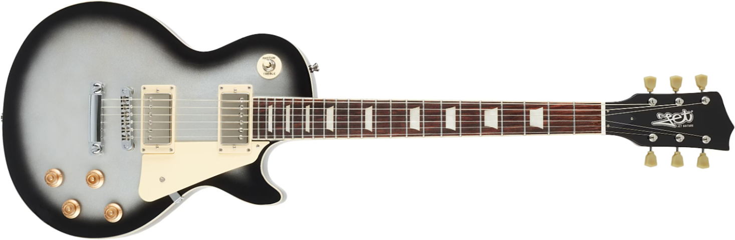 Jet Guitars Jl500 Slb 2h Ht Rw - Silverburst - Single-Cut-E-Gitarre - Main picture