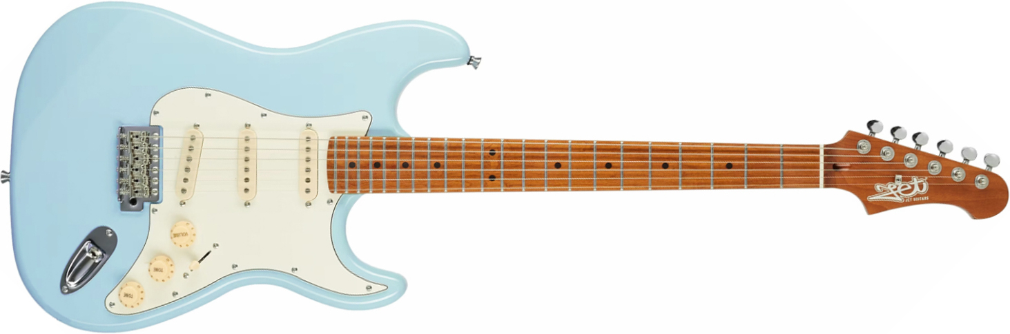 Jet Guitars Js300 Bl 3s Trem Mn - Sonic Blue - E-Gitarre in Str-Form - Main picture