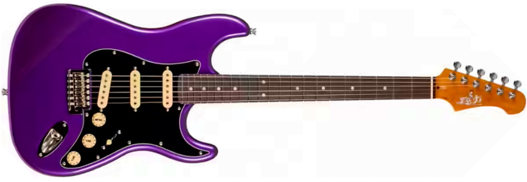 Jet Guitars Js300 Plm R 3s Trem Rw - Plum - E-Gitarre in Str-Form - Main picture