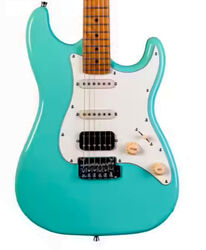 E-gitarre in str-form Jet guitars JS-400 SG - sea foam green
