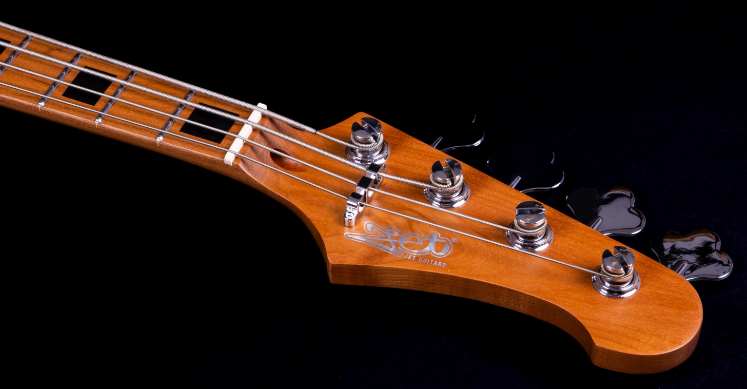 Jet Guitars Jjb300 Travel Pk Shsc Mn - Pink - E-Reisebass - Variation 4