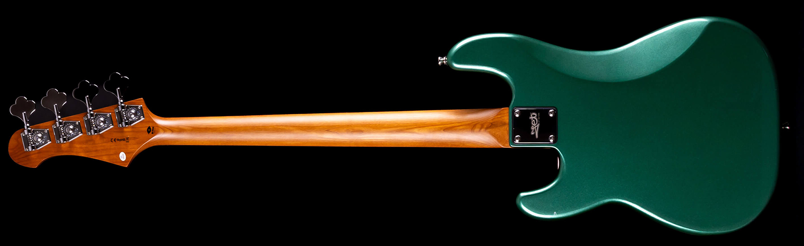 Jet Guitars Jpb300 Sg Rw - Green - Solidbody E-bass - Variation 1