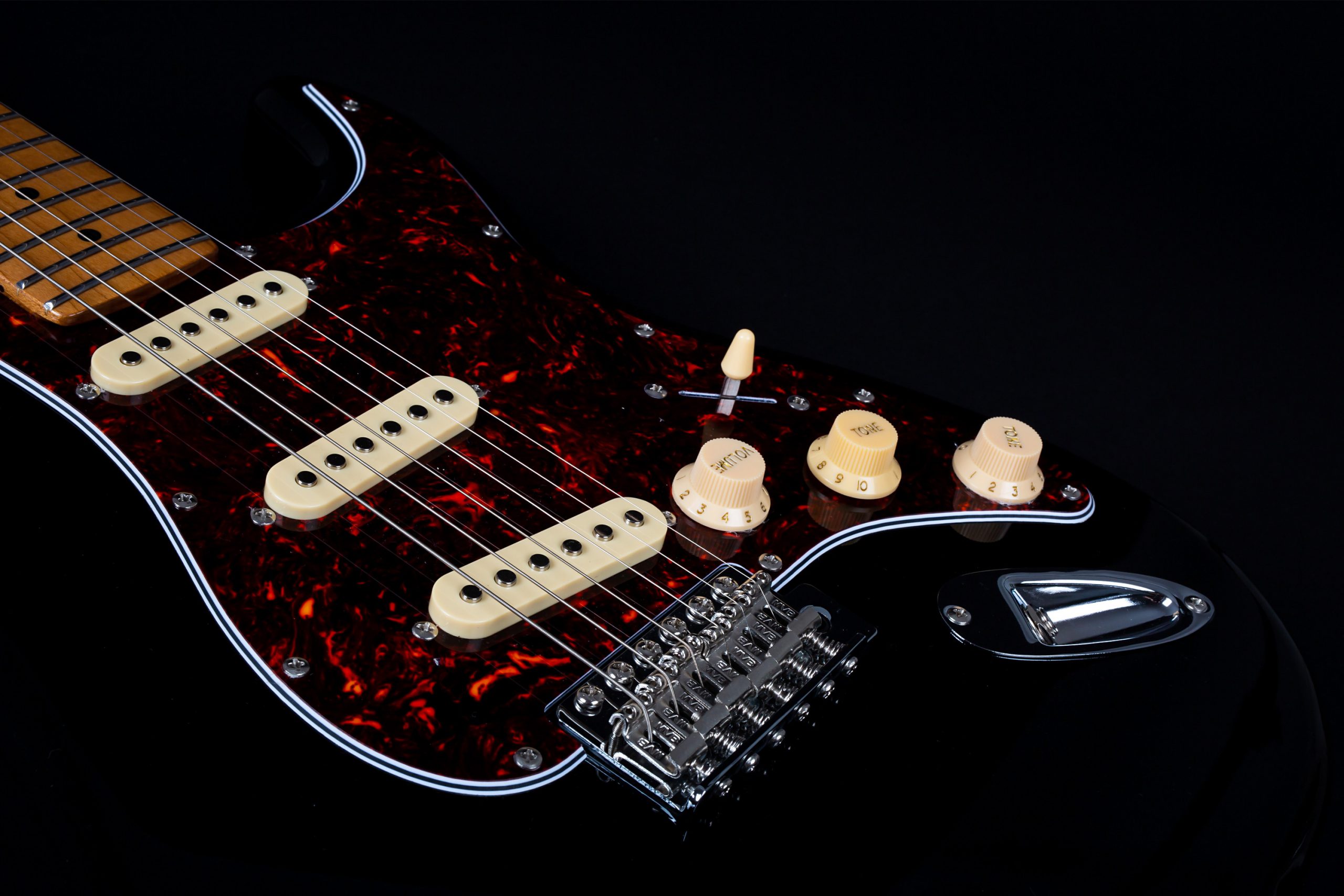 Jet Guitars Js300 Bl 3s Trem Mn - Black - E-Gitarre in Str-Form - Variation 3