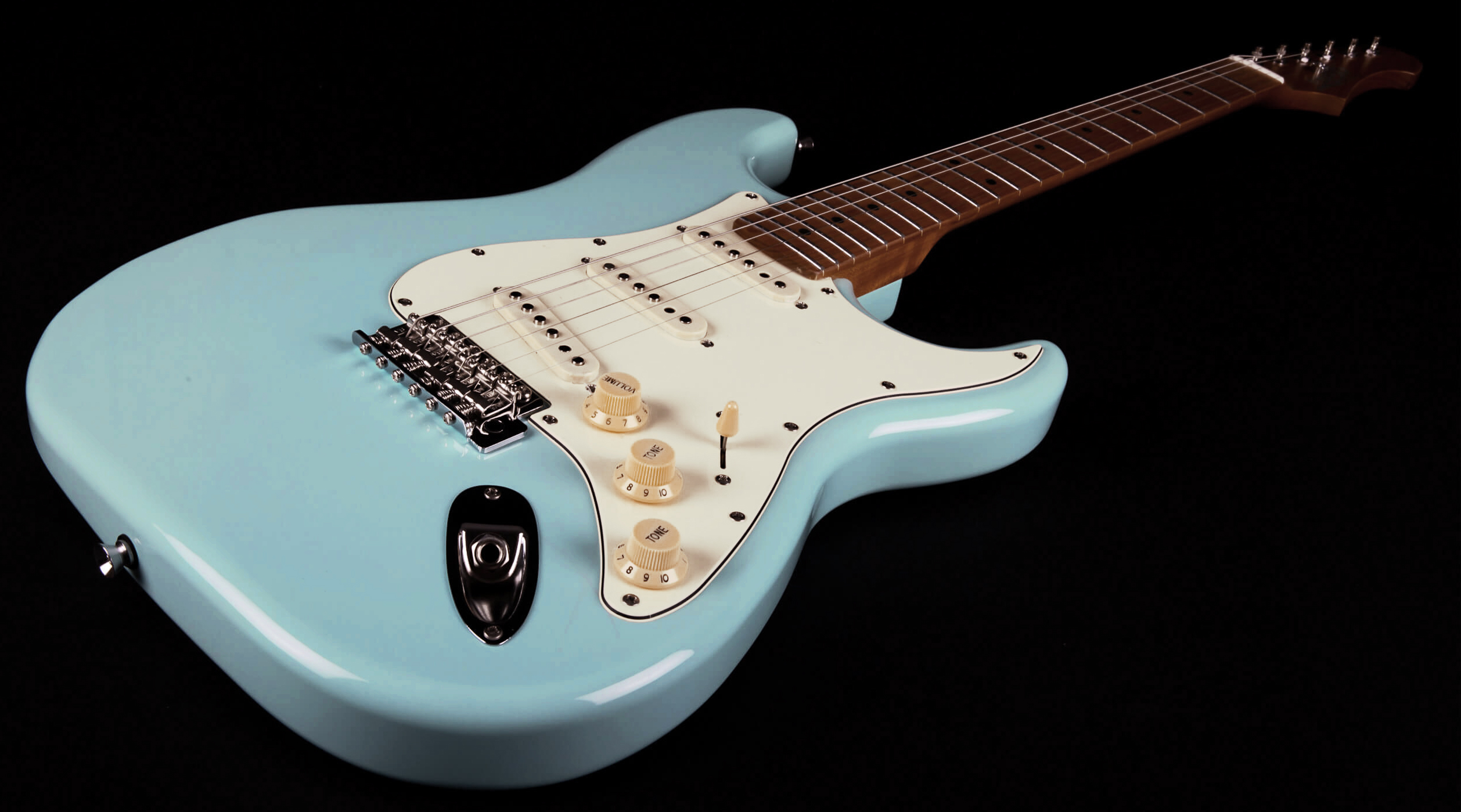 Jet Guitars Js300 Bl 3s Trem Mn - Sonic Blue - E-Gitarre in Str-Form - Variation 4