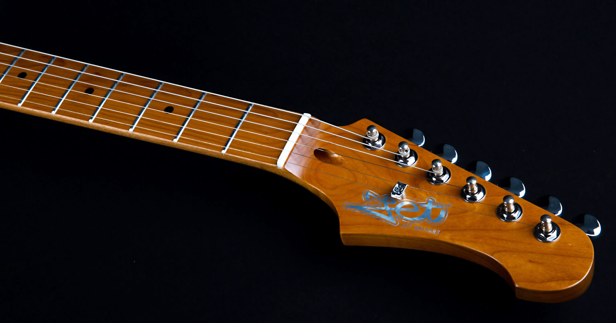 Jet Guitars Js300 Bl 3s Trem Mn - Sonic Blue - E-Gitarre in Str-Form - Variation 5