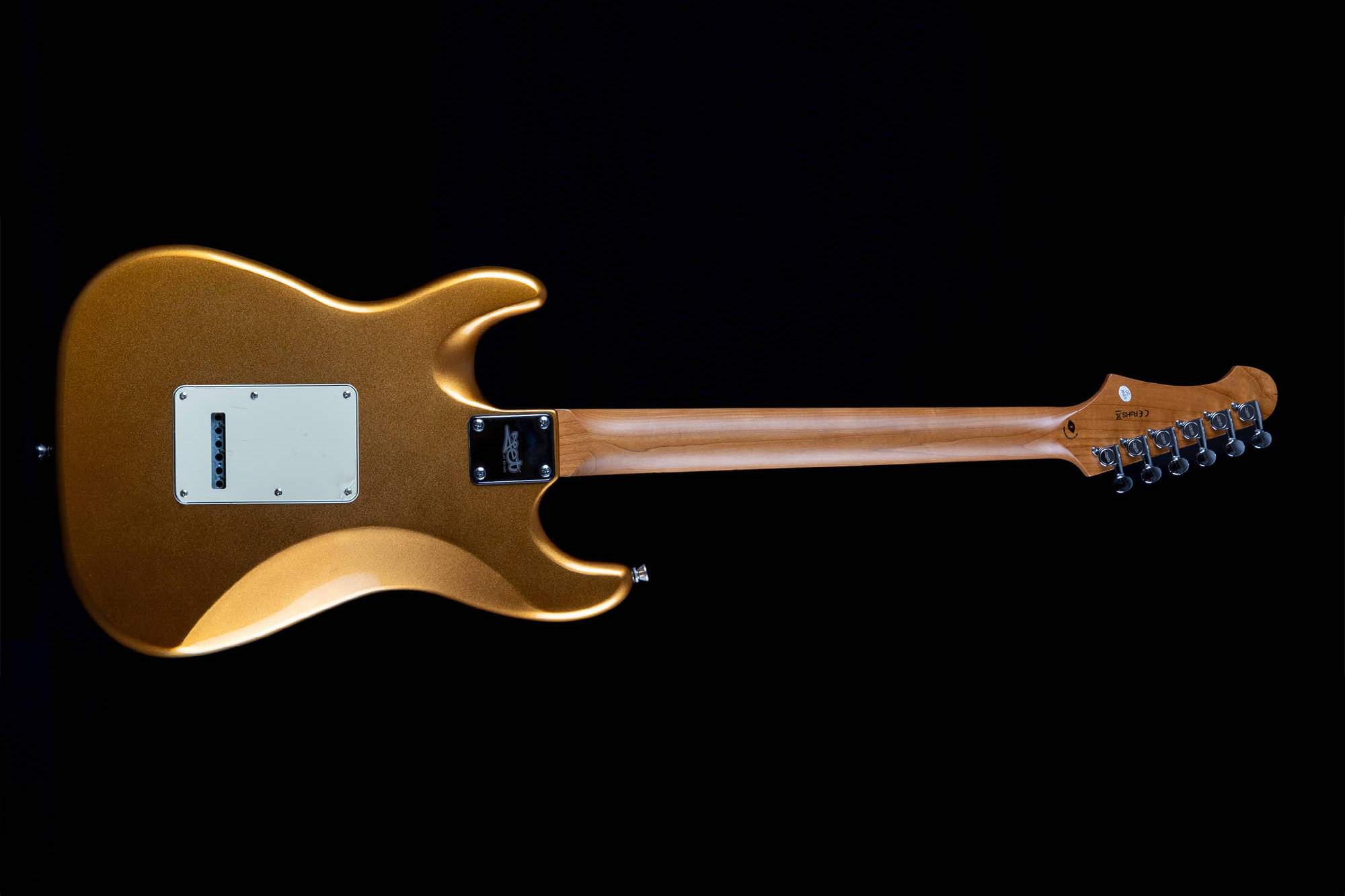 Jet Guitars Js300 Gd 3s Trem Mn - Gold - E-Gitarre in Str-Form - Variation 1