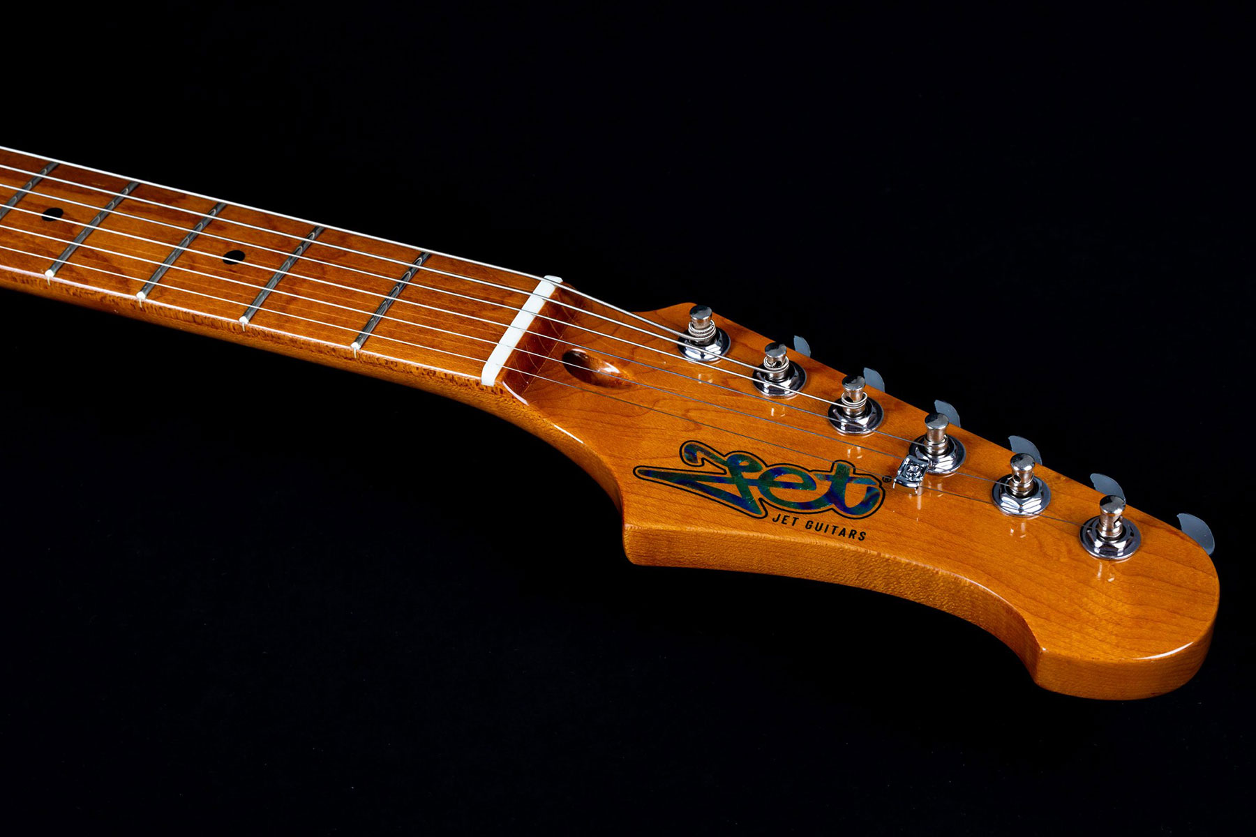 Jet Guitars Js300 Lh Sb Gaucher 3s Trem Mn - Sunburst - E-Gitarre in Str-Form - Variation 4