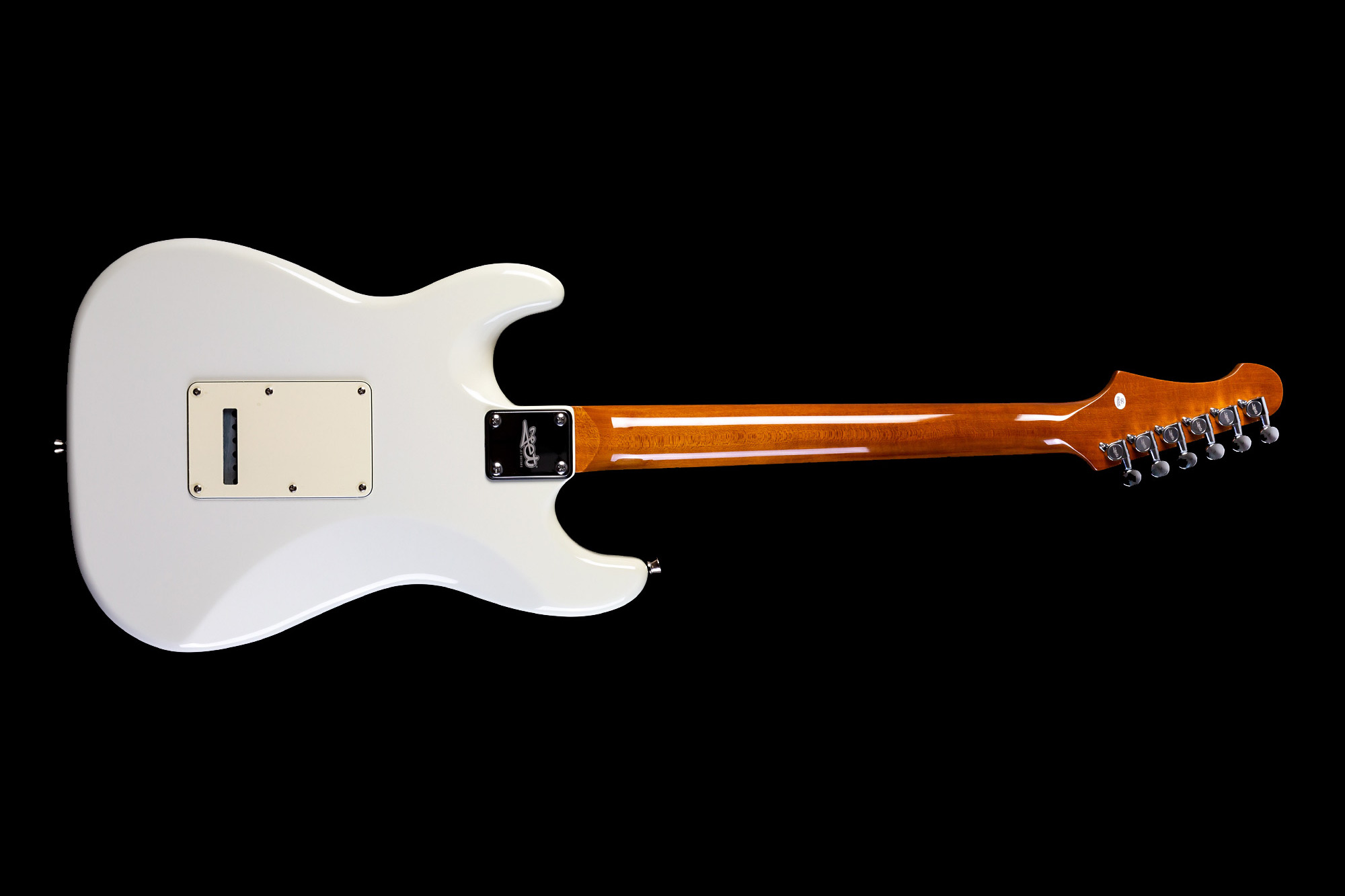 Jet Guitars Js300 Ow 3s Trem Mn - Olympic White - E-Gitarre in Str-Form - Variation 1