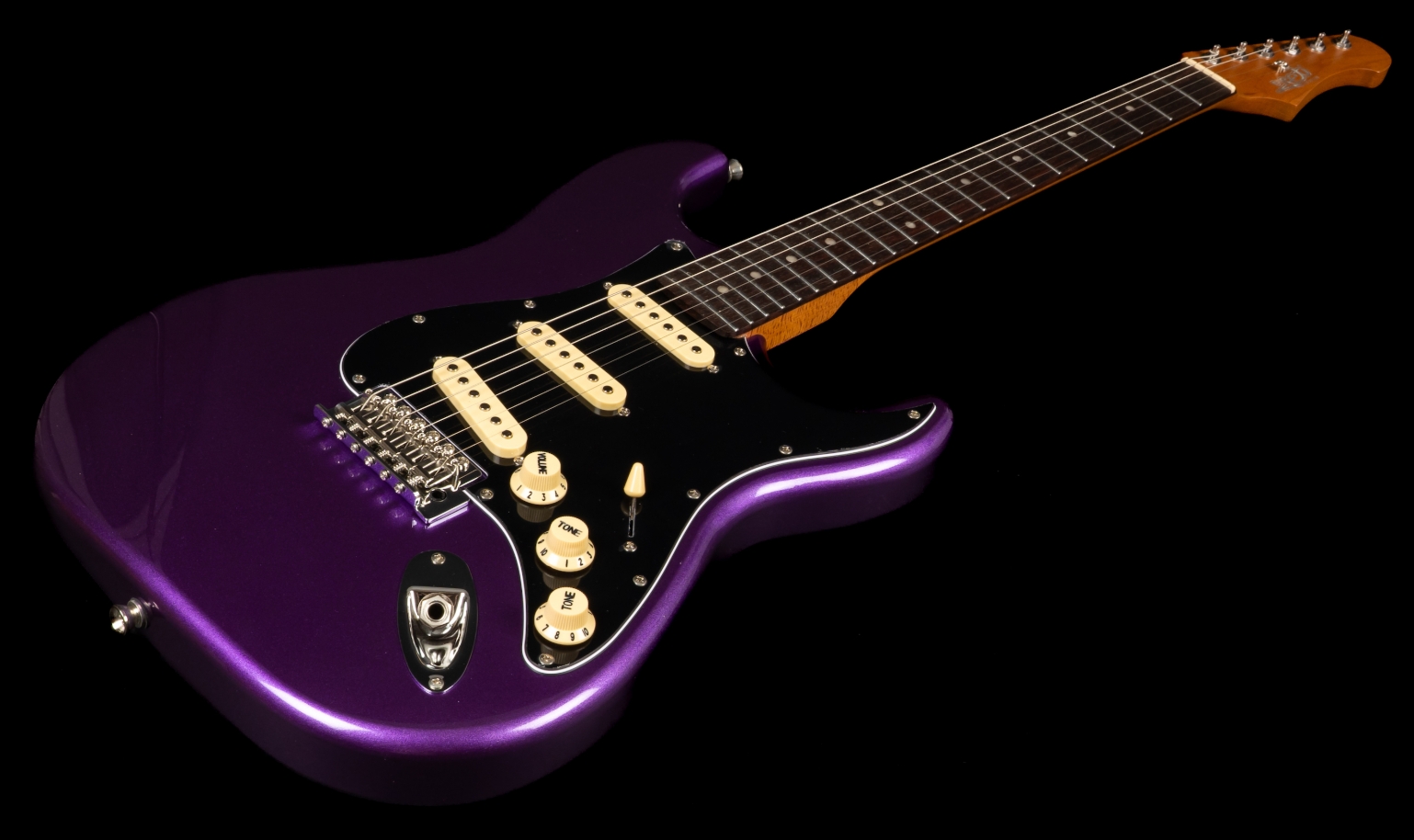 Jet Guitars Js300 Plm R 3s Trem Rw - Plum - E-Gitarre in Str-Form - Variation 2