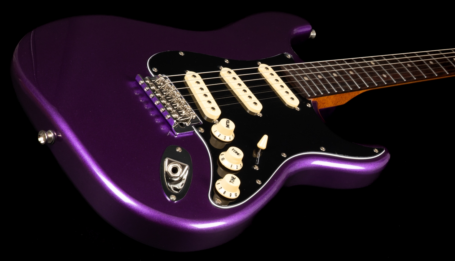 Jet Guitars Js300 Plm R 3s Trem Rw - Plum - E-Gitarre in Str-Form - Variation 3