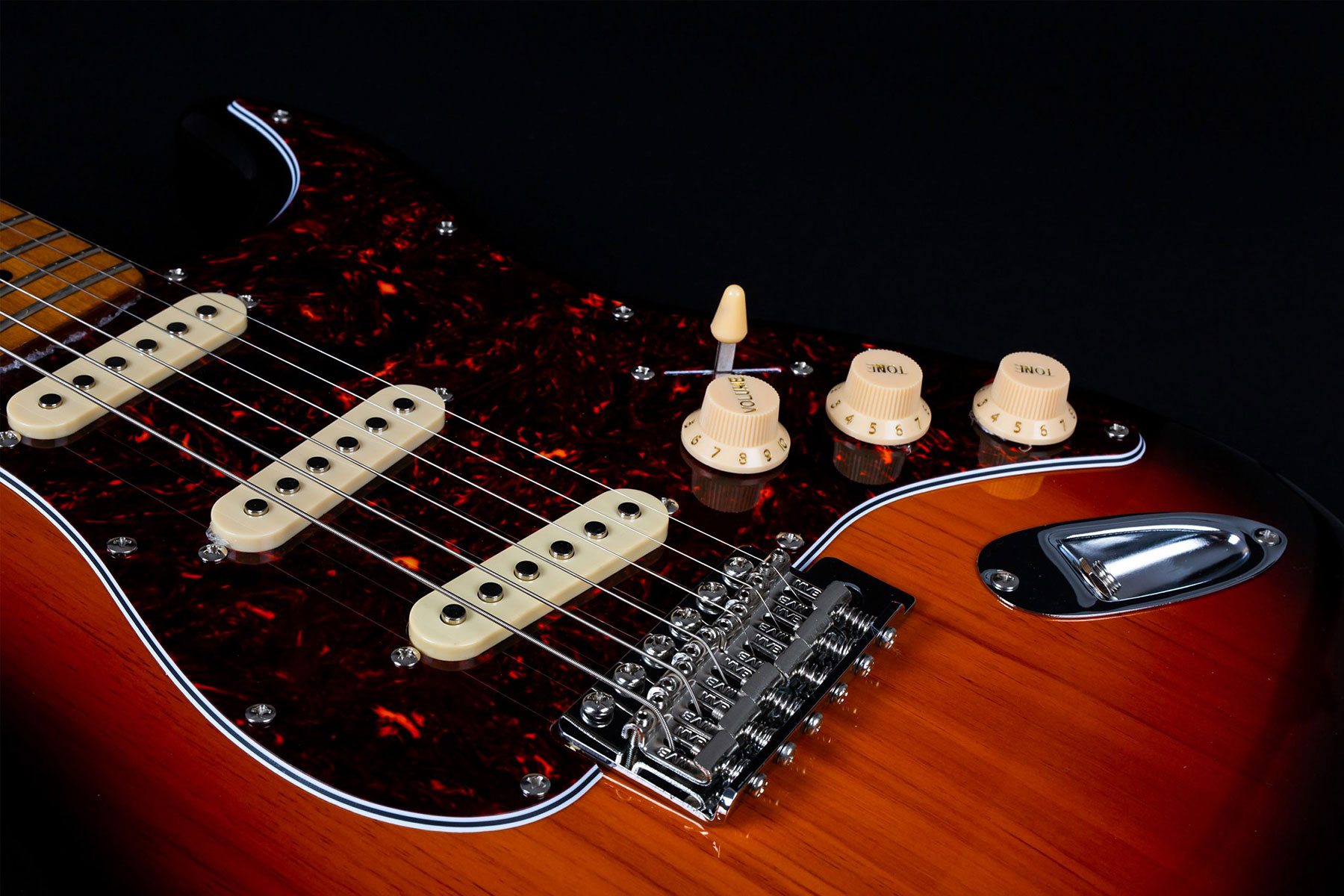 Jet Guitars Js300 Trem 3s Trem Mn - Sunburst - E-Gitarre in Str-Form - Variation 3