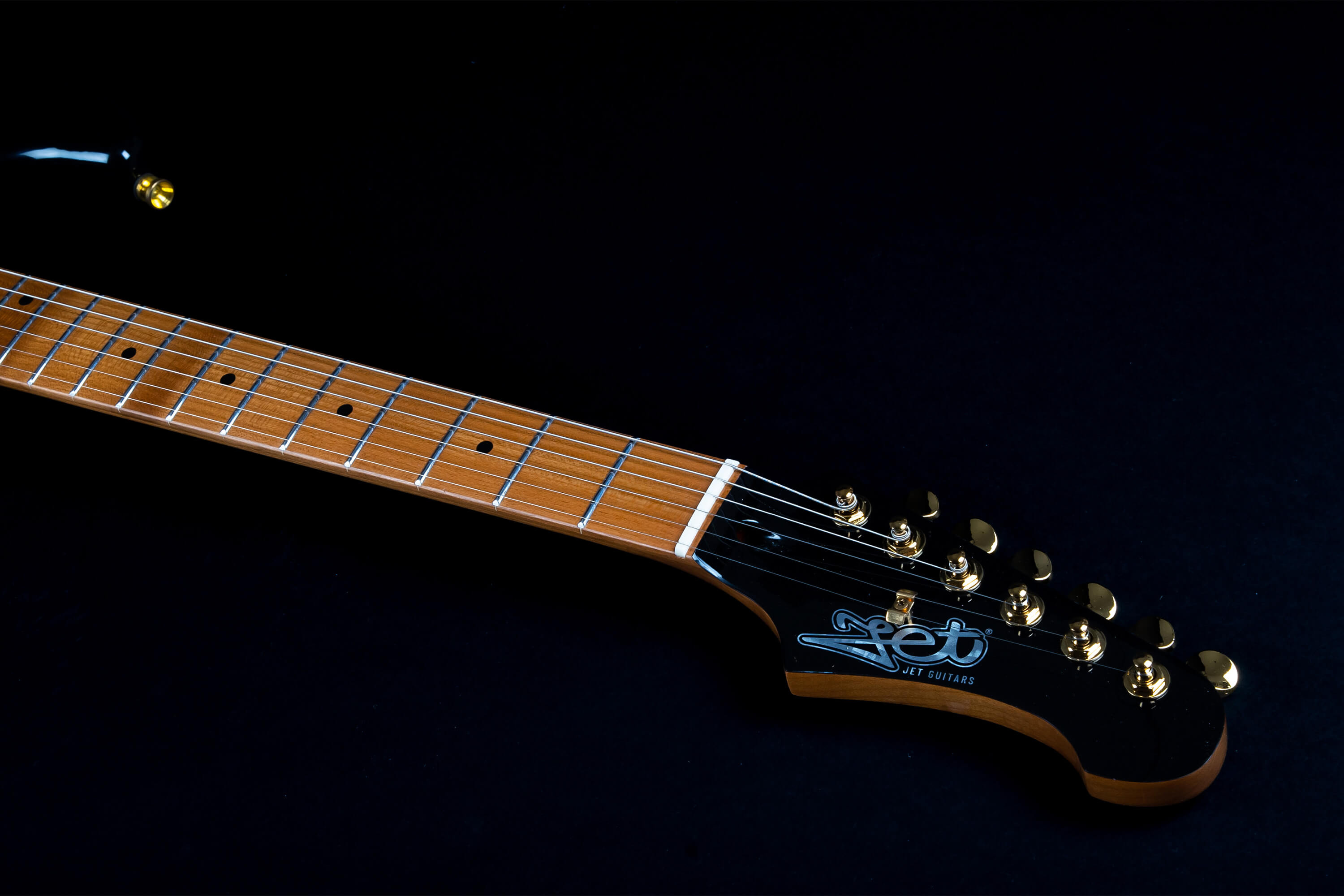 Jet Guitars Js400 Bk G Hss Ht Rw - Black - E-Gitarre in Str-Form - Variation 4