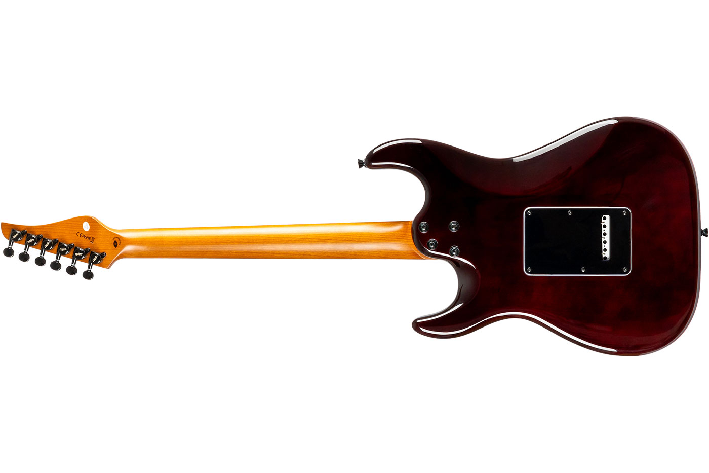 Jet Guitars Js450 Tgr Hss Trem Rw - Transparent Green - E-Gitarre in Str-Form - Variation 1