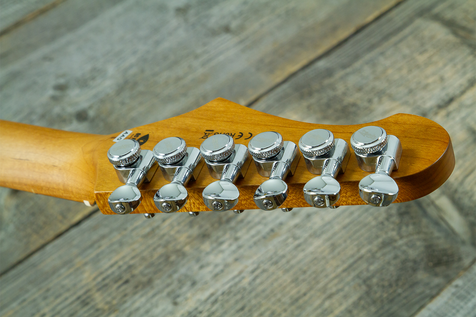 Jet Guitars Js480 Db Ltd Hss Trem Mn - Daytona Blue - E-Gitarre in Str-Form - Variation 10