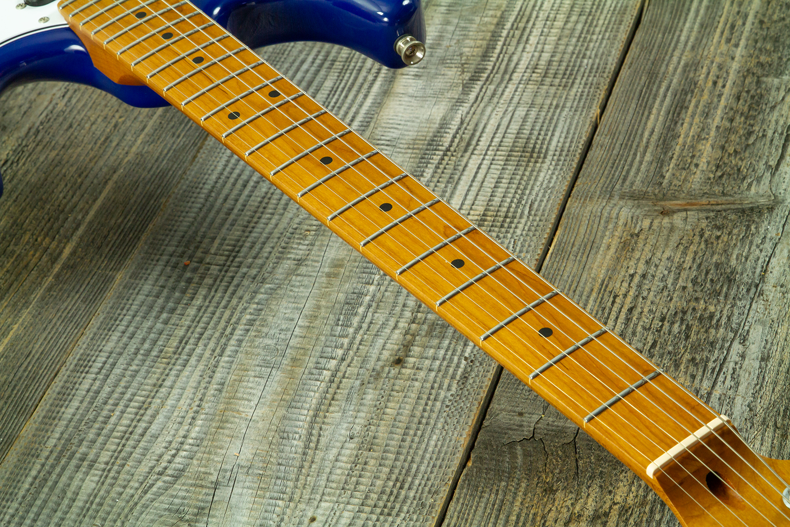 Jet Guitars Js480 Db Ltd Hss Trem Mn - Daytona Blue - E-Gitarre in Str-Form - Variation 5