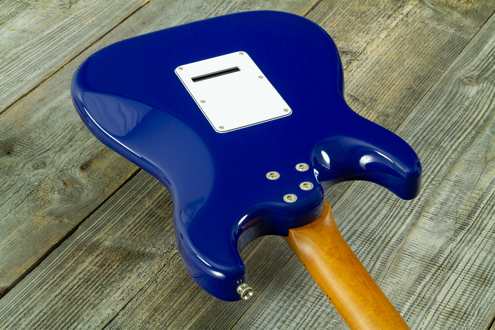 Jet Guitars Js480 Db Ltd Hss Trem Mn - Daytona Blue - E-Gitarre in Str-Form - Variation 7
