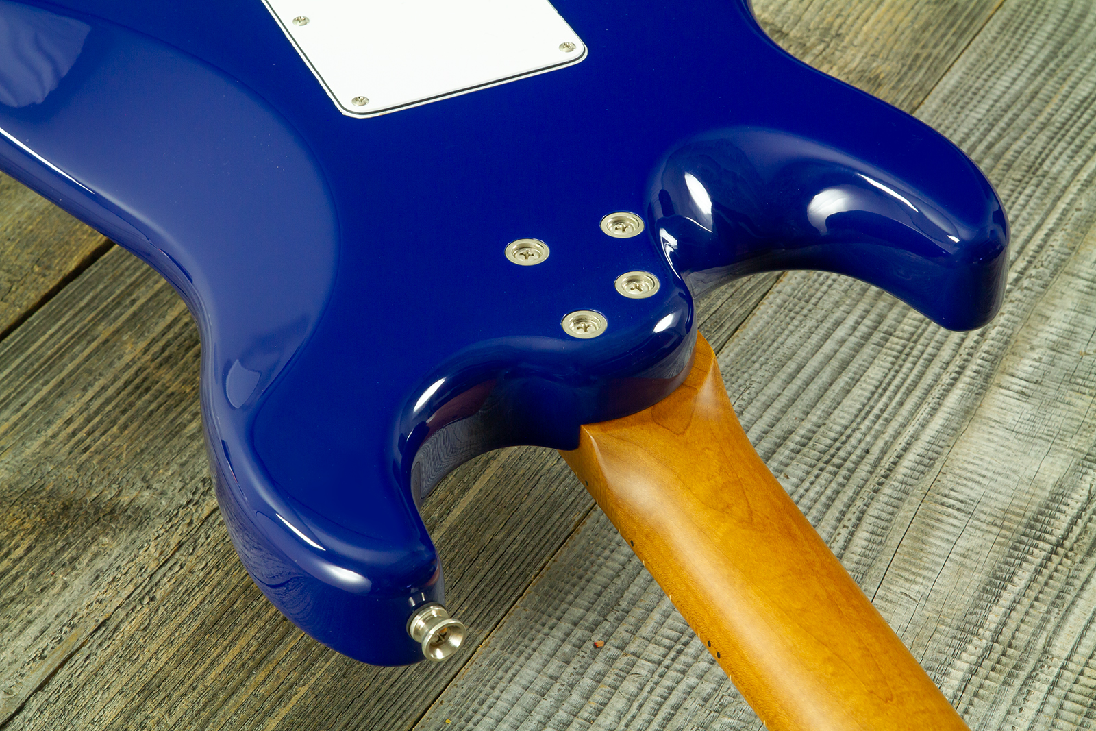 Jet Guitars Js480 Db Ltd Hss Trem Mn - Daytona Blue - E-Gitarre in Str-Form - Variation 8