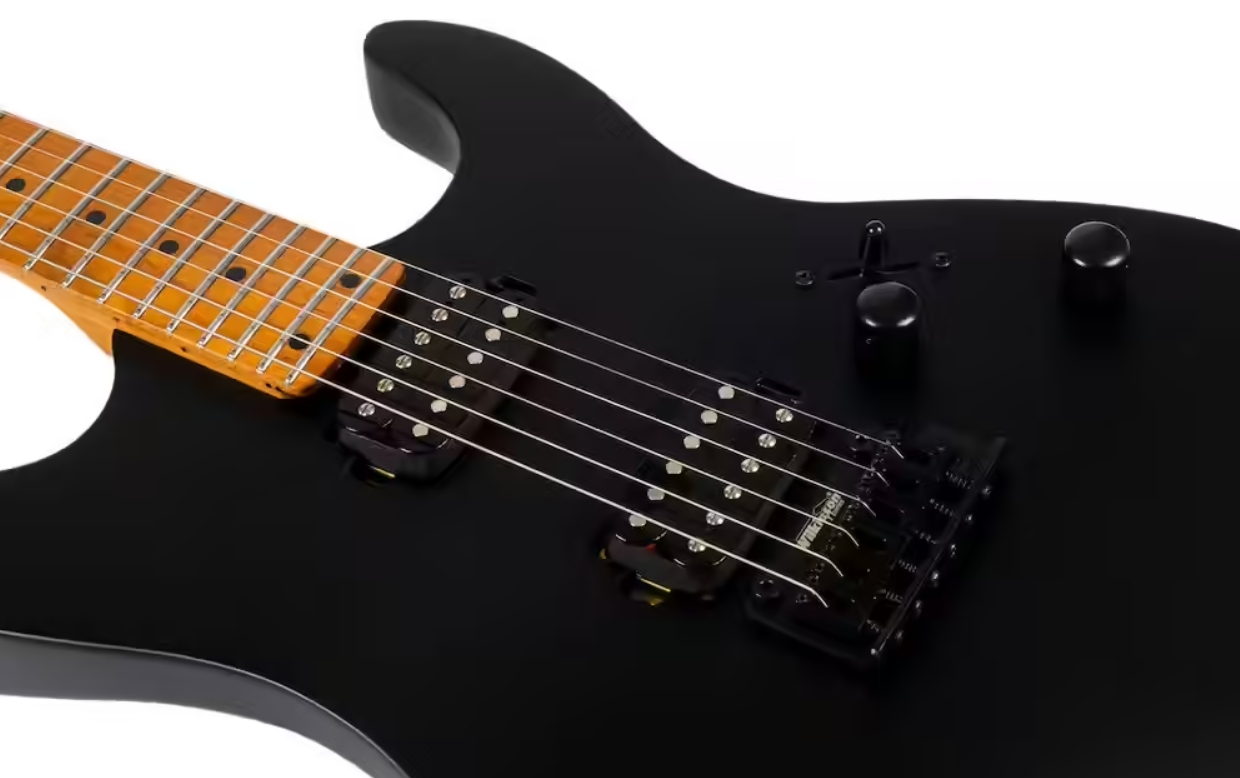 Jet Guitars Js500 Mbk 2h Trem Mn - Matt Black - E-Gitarre in Str-Form - Variation 3