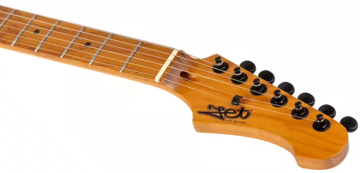 Jet Guitars Js500 Mbk 2h Trem Mn - Matt Black - E-Gitarre in Str-Form - Variation 4