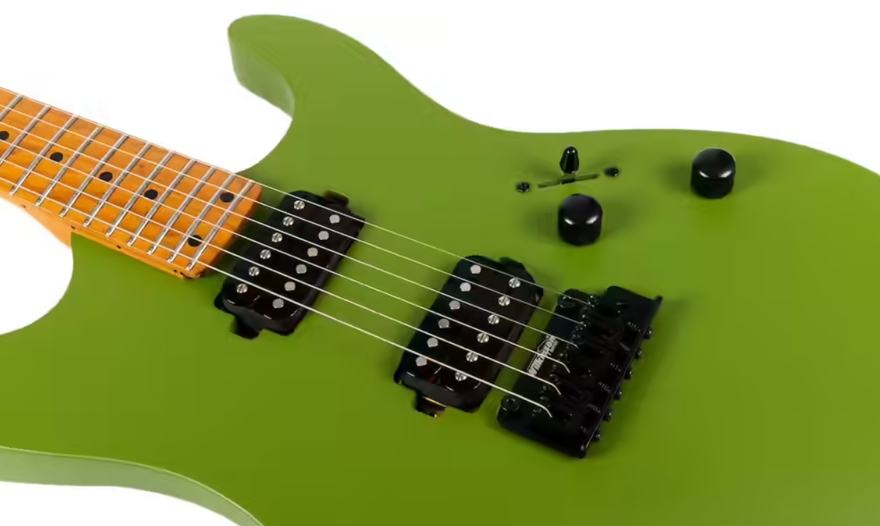 Jet Guitars Js500 Mgr 2h Trem Mn - Matt Green - E-Gitarre in Str-Form - Variation 2