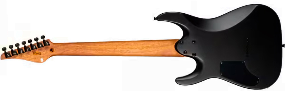 Jet Guitars Js507 Stygian 7c Baritone 2h Ht Rw - Satin Black - Bariton E-Gitarre - Variation 1